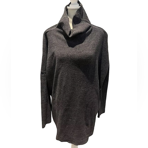 Free People Oversized Gray Slouchy Sweater - Picture 1 of 7